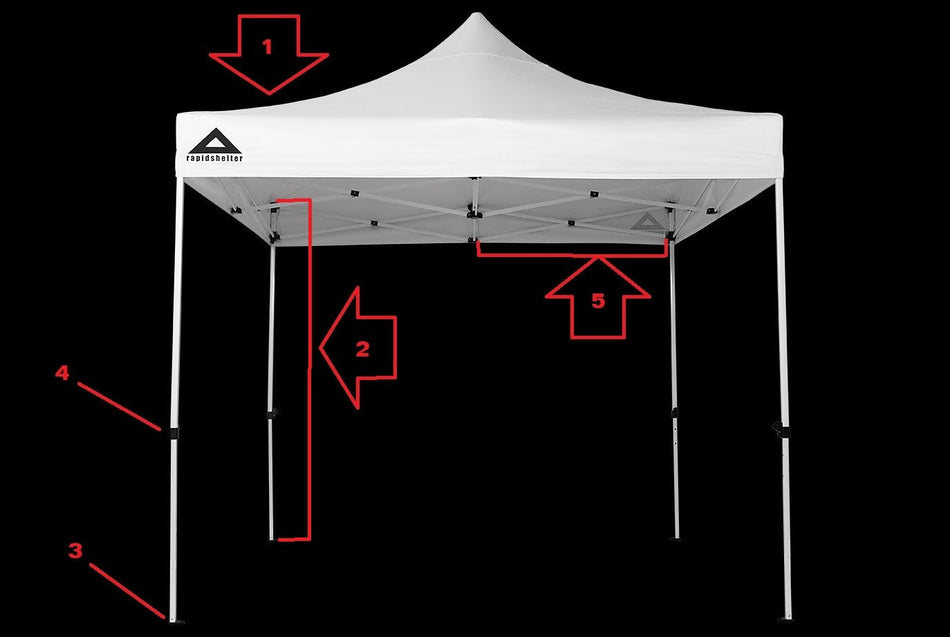 Rapid Shelter Replacement Parts