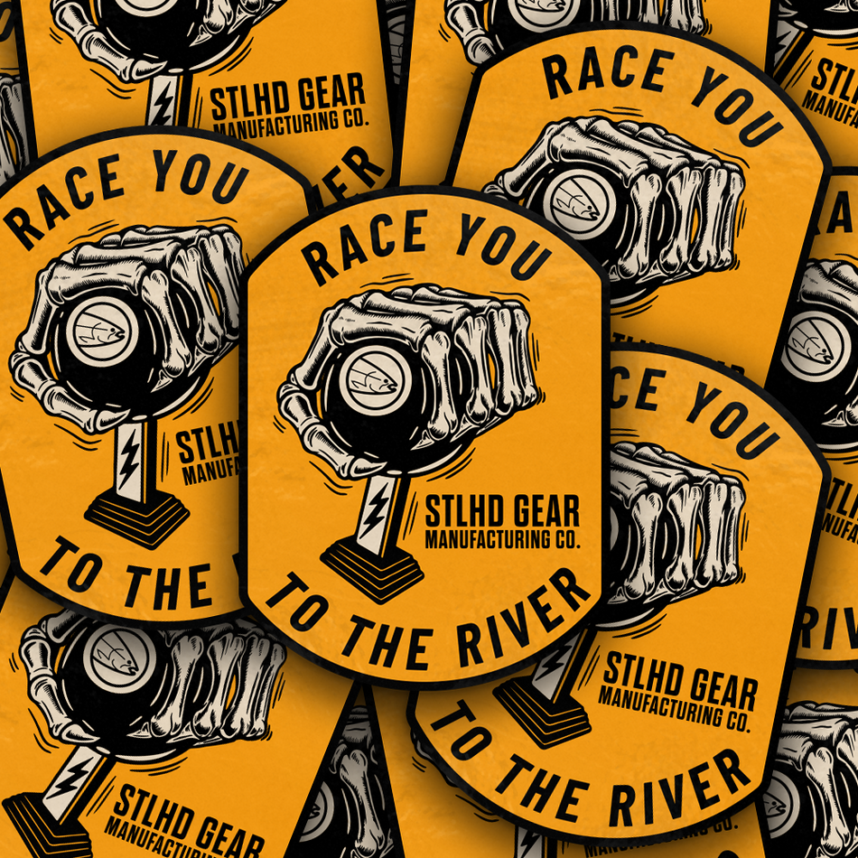 STLHD Race Ya Sticker