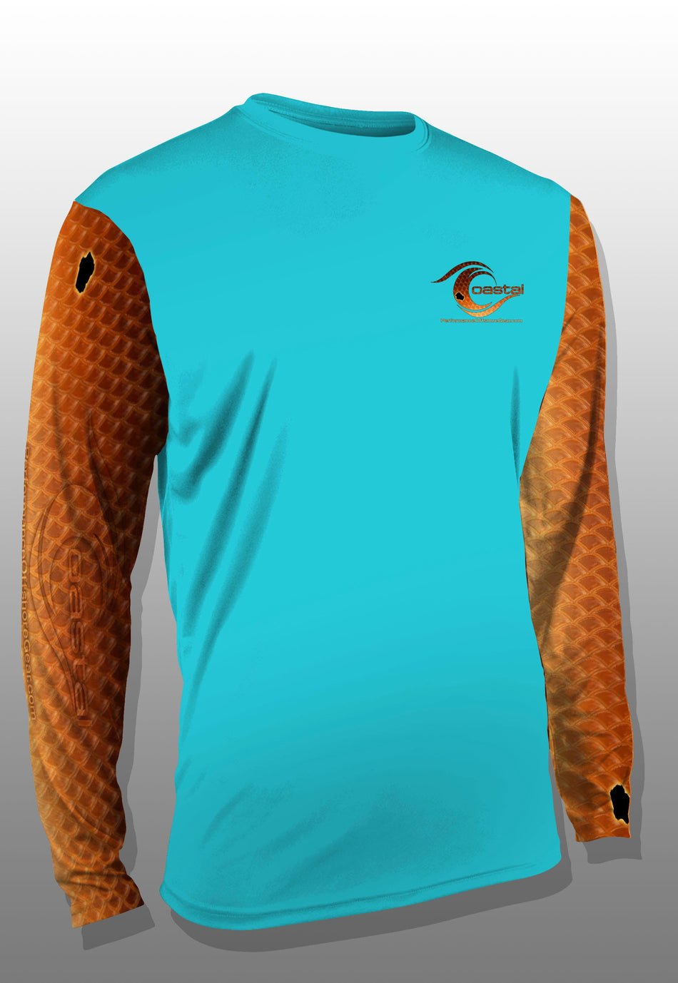 Coastal Redfish Performance Long Sleeve T-shirt