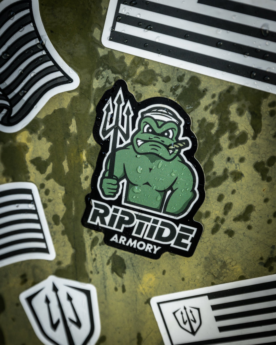 Freddy the Frog Sticker