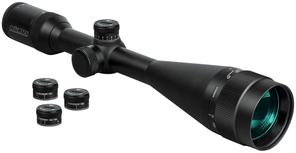 Konus-CX Riflescope - 6-18x 50mm Duplex 6.5 Creedmoor Reticle