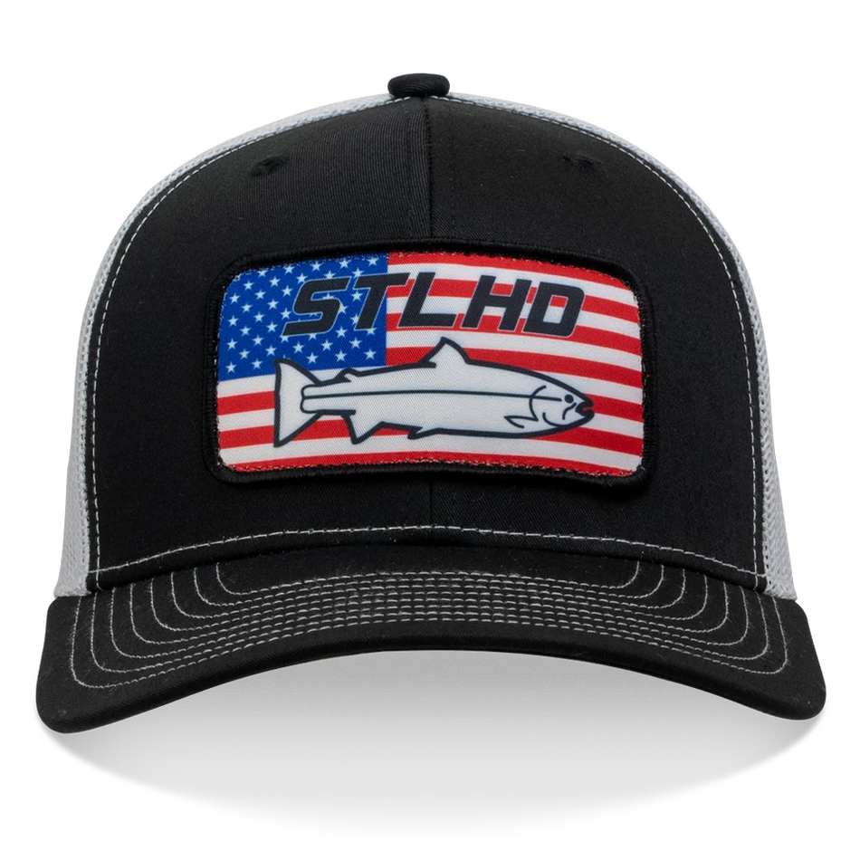 STLHD Nation Black/White Trucker Snapback Hat