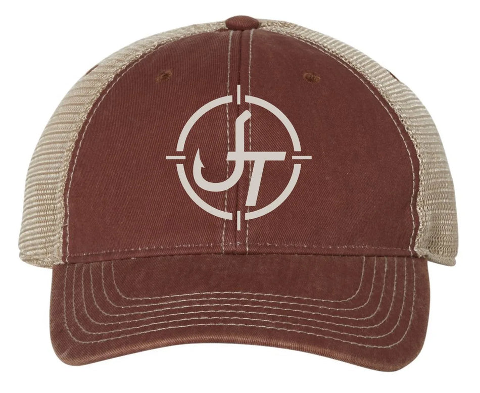 Legacy Unstructured JT Hat Scarlet Red/Khaki
