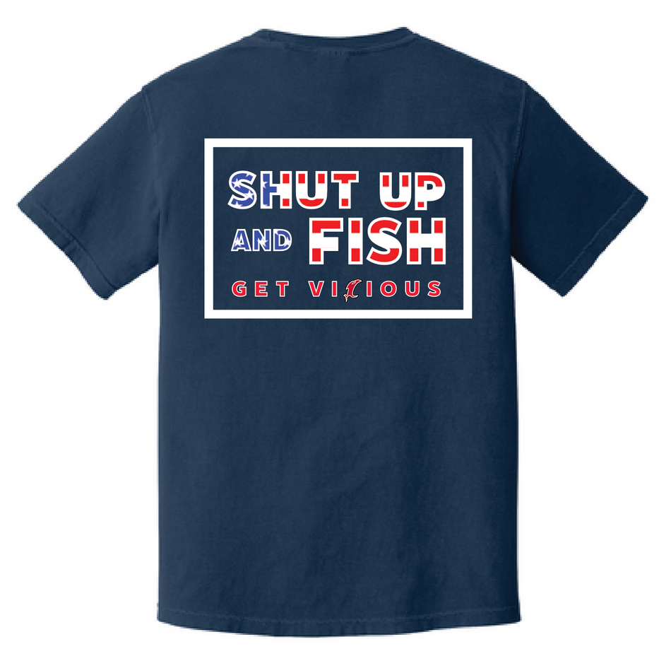 Shut Up & Fish Tee