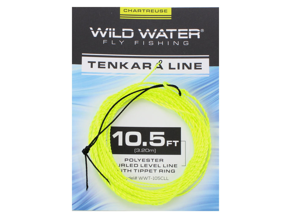10.5' Chartreuse Furled Level Tenkara Line | Wild Water Fly Fishing