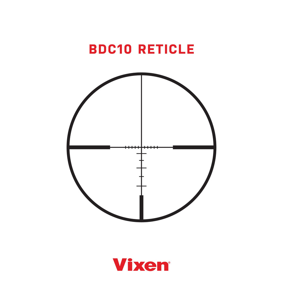 Vixen 2.5-15x50 Riflescope - 30MM Tube