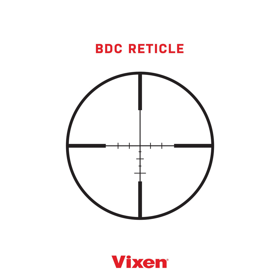 Vixen 3-12x40 Riflescope - 1 Inch Tube