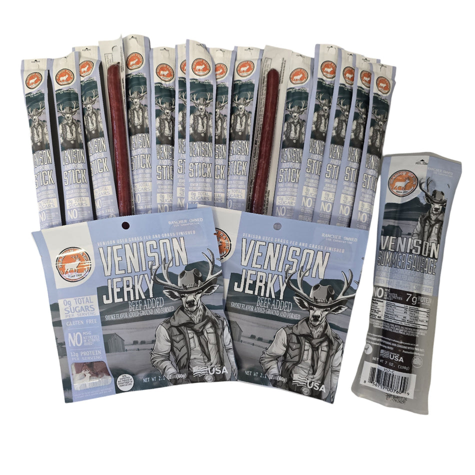 The Wrangler - Venison Variety Pack
