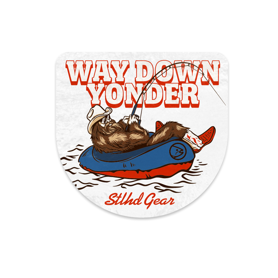 STLHD Way Down Yonder Sticker