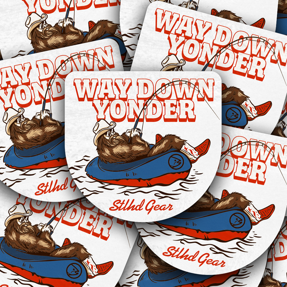 STLHD Way Down Yonder Sticker