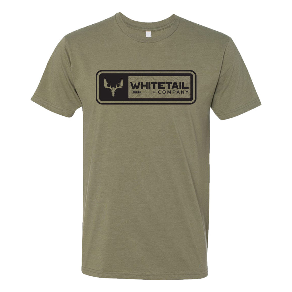 Whitetail Co. Topo Tee Light Olive