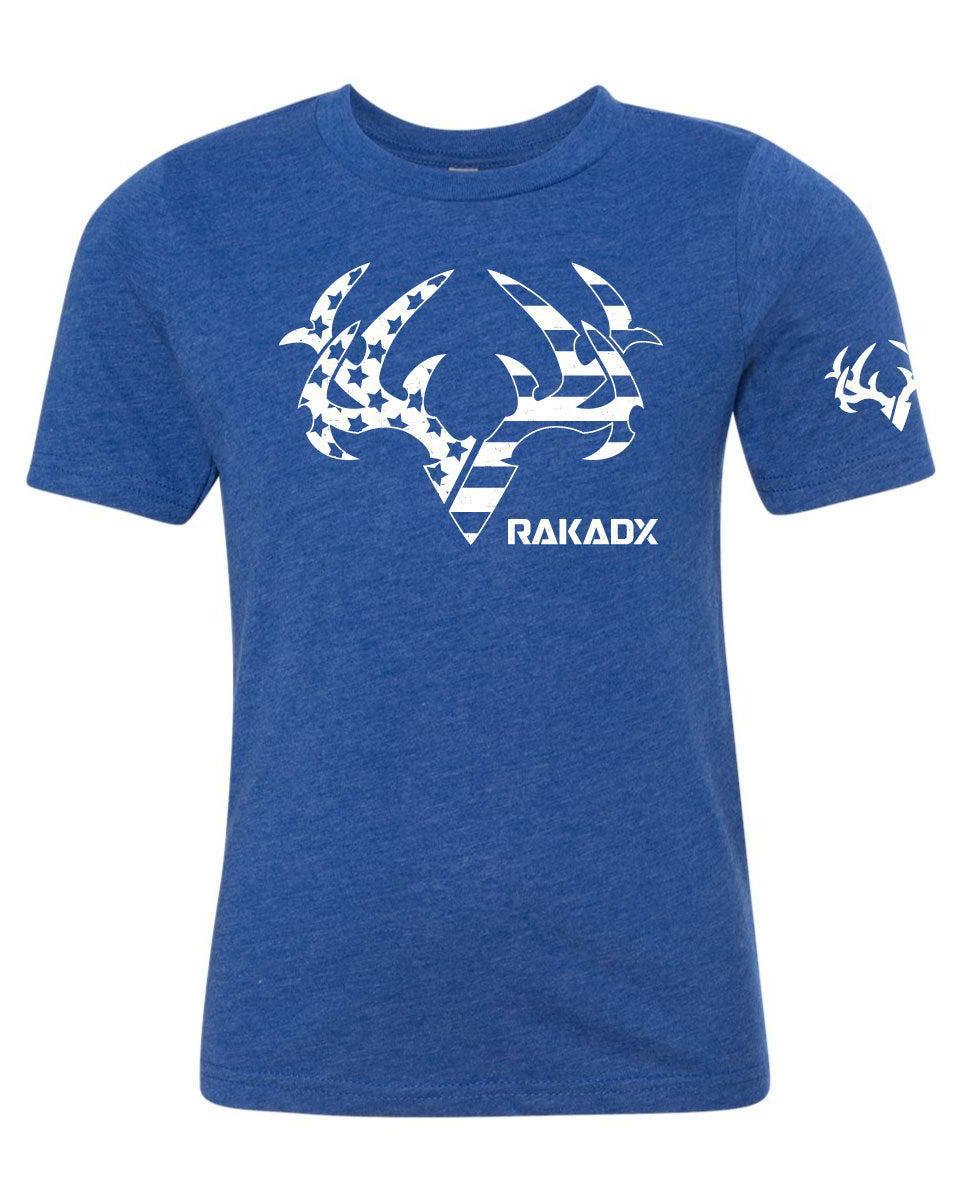 Youth Blue Star Spangled Rak Tee – Outdoor America