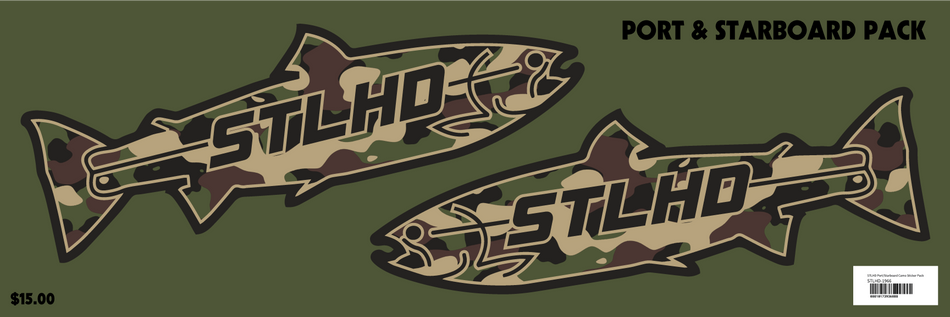 STLHD Port/Starboard Camo Sticker Pack