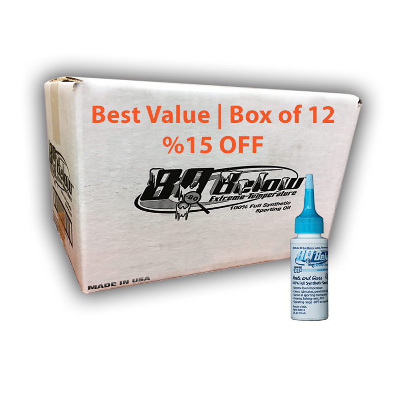80 Below Needle Tip Bottle 2 oz. | Extreme Temperature Sporting Oil Synthetic