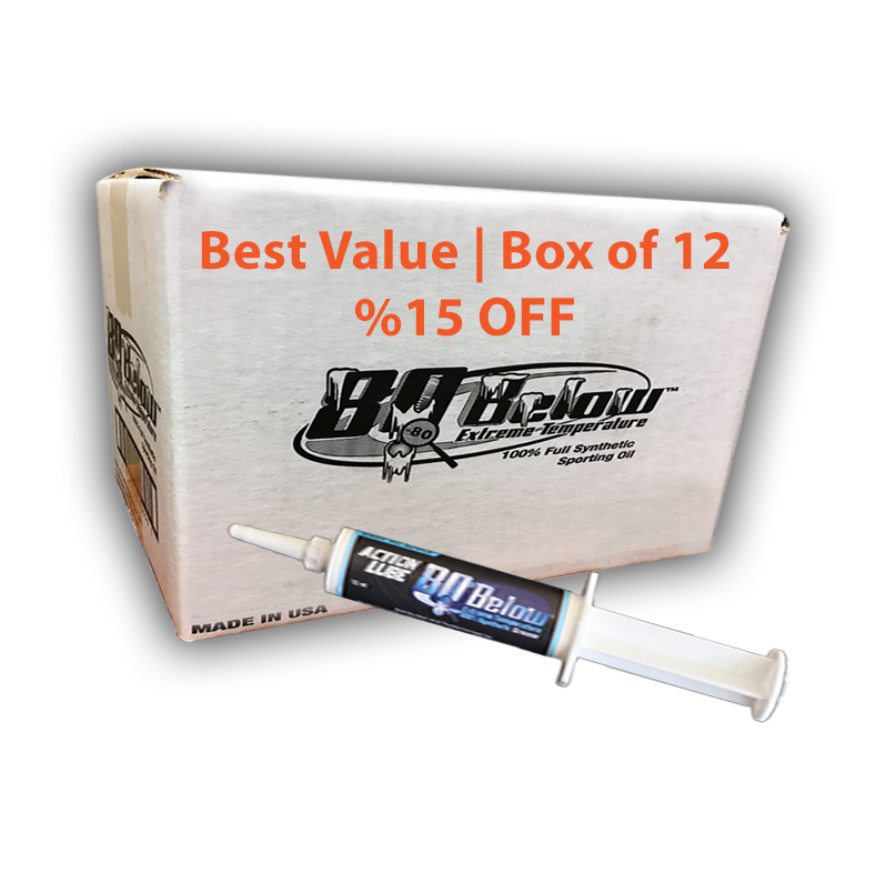 80 Below Syringe 12 ml | Extreme Temperature Sporting Oil Synthetic