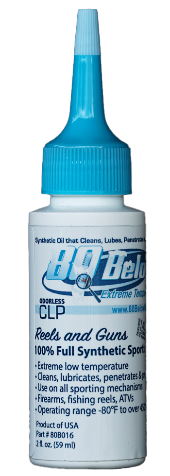 80 Below Needle Tip Bottle 2 oz. | Extreme Temperature Sporting Oil Synthetic