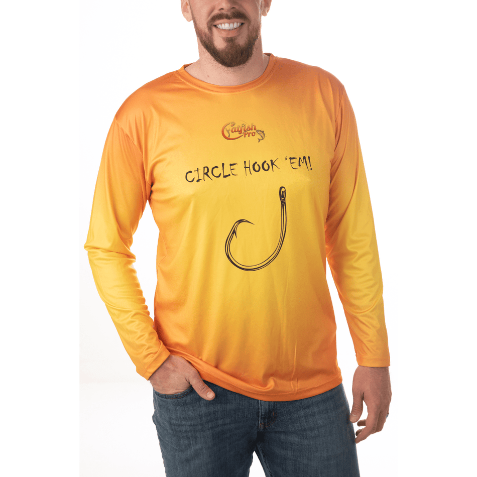 Circle Hook'Em Long Sleeve Fishing Shirt