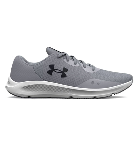 Mod Gray - Men's UA Charged Pursuit 3 Running Shoes