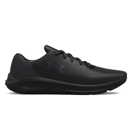 Black/Black - Men's UA Charged Pursuit 3 Running Shoes