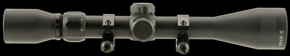 Truglo Trushot Riflescope - 3-9x40mm Duplex Reticle