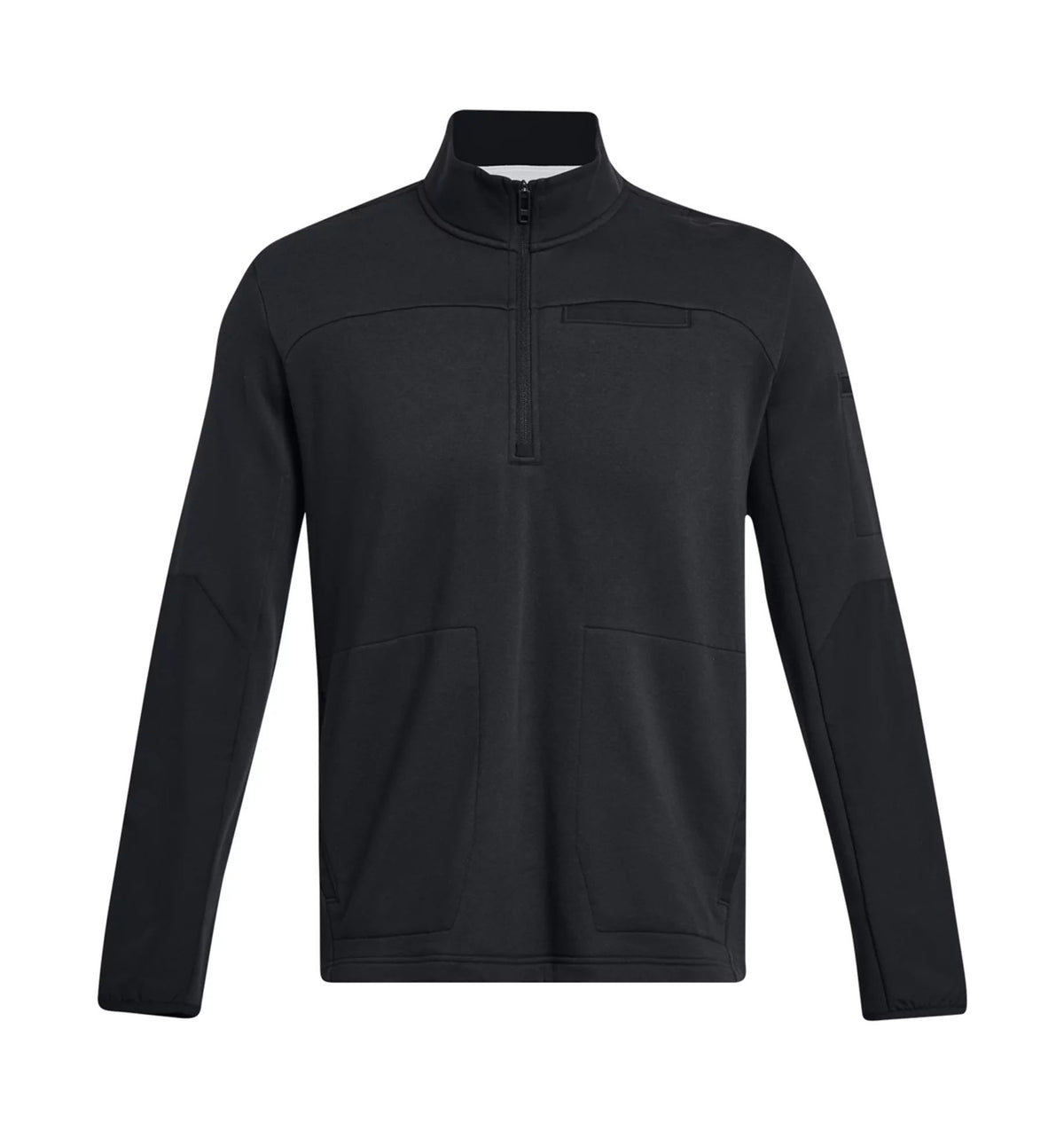 Black - UA Rival Fleece Tactical Job 1/4 Zip