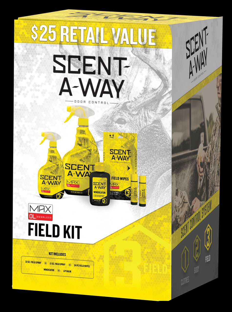 Scent-A-Way Max Field Kit Odor Eliminator Odorless