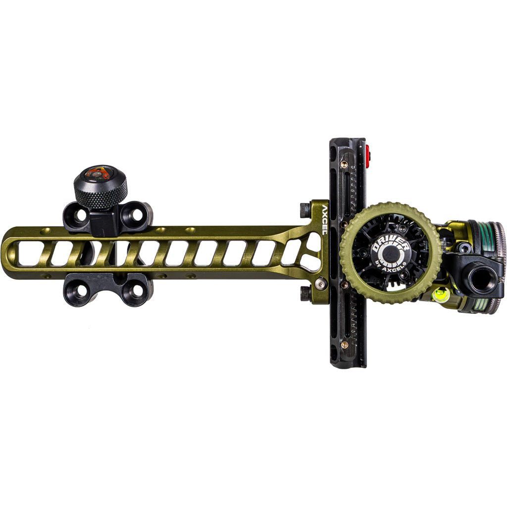 Tactical Green - Axcel Driver AVX Plus Standard-Pro Single Pin Bow Sight