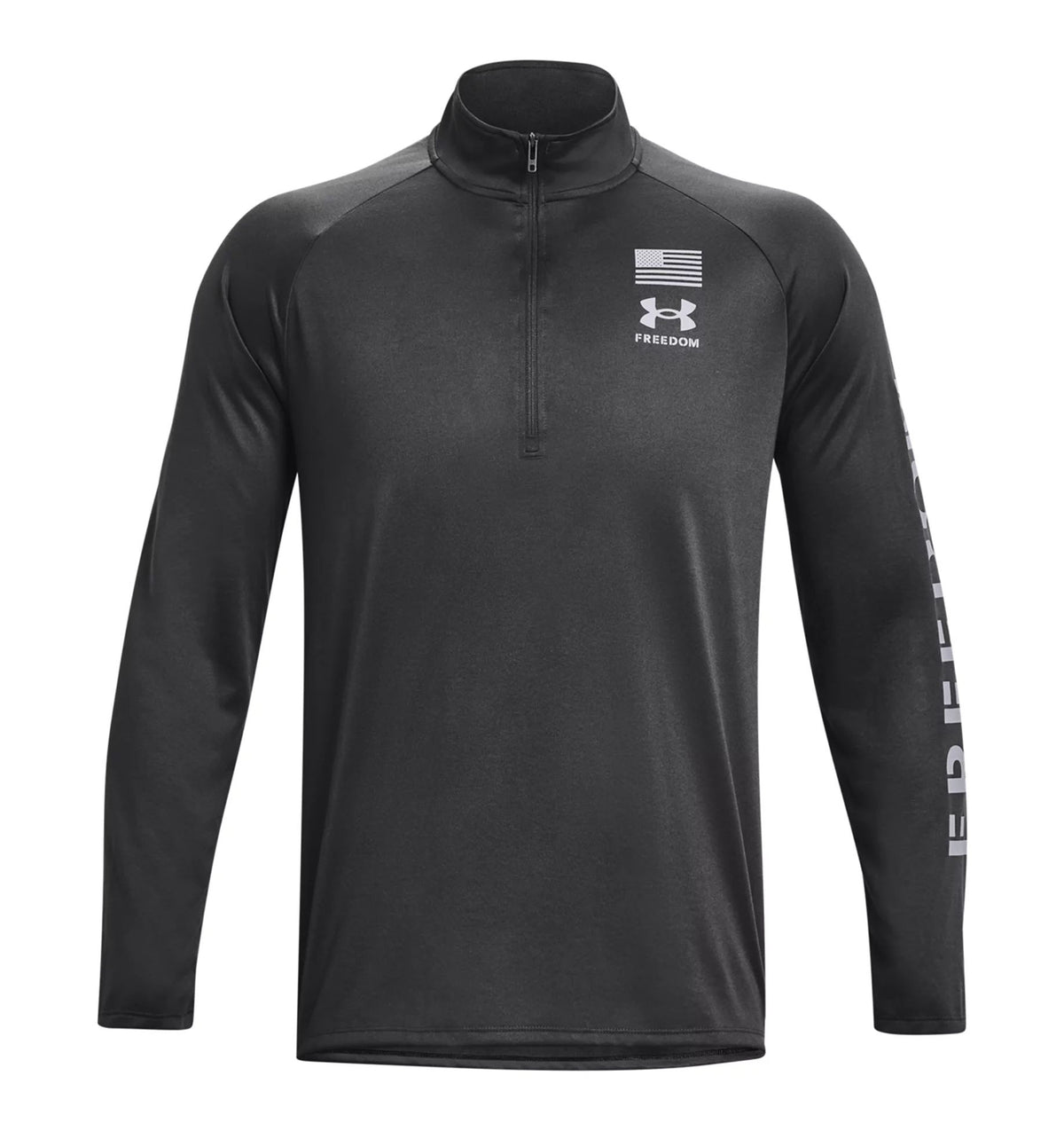 Gray - UA Freedom Tech 1/2 Zip Pullover