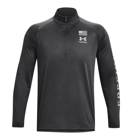 Gray - UA Freedom Tech 1/2 Zip Pullover