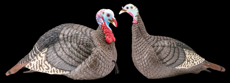 HS Strut Strut-Lite Jake & Hen Combo Wild Turkey Decoys