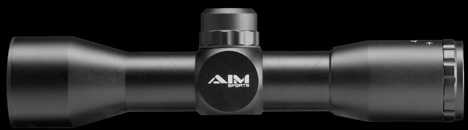 Aim Sports Tactical Compact Riflescope - 4x 32mm Mil-Dot Reticle