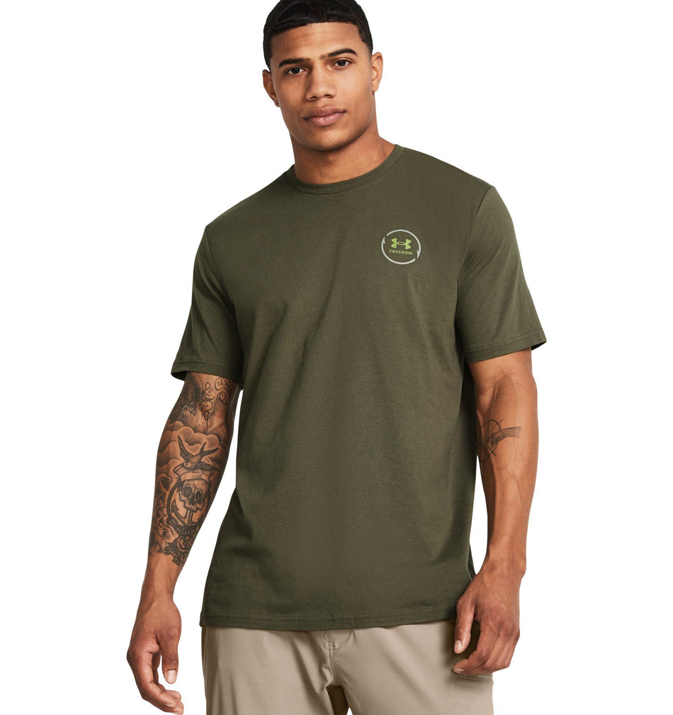 OD Green - Men's UA Freedom Bass T-Shirt