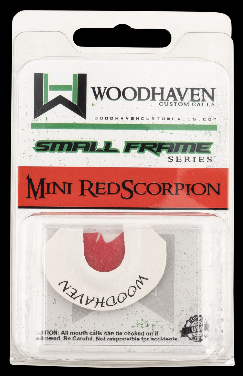 Woodhaven Red Scorpion Diaphragm Turkey Call