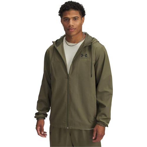 Green - UA Rival Woven Windbreaker