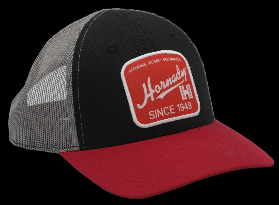 Hornady Retro Red/Black Mesh Cap