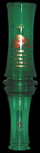 Haydels "Redleg" Mallard Variable Tone Open Double Reed Duck Call