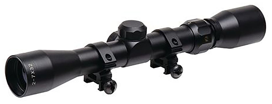 Truglo Trushot Riflescope -  2-7x32mm Duplex Reticle