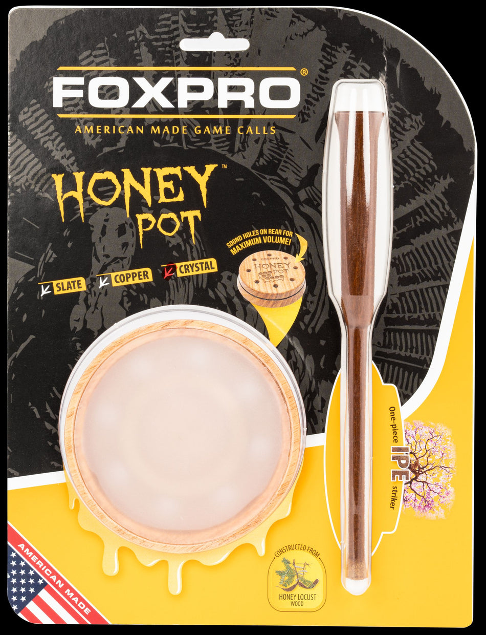 Foxpro Honey Pot Crystal Friction Turkey Call