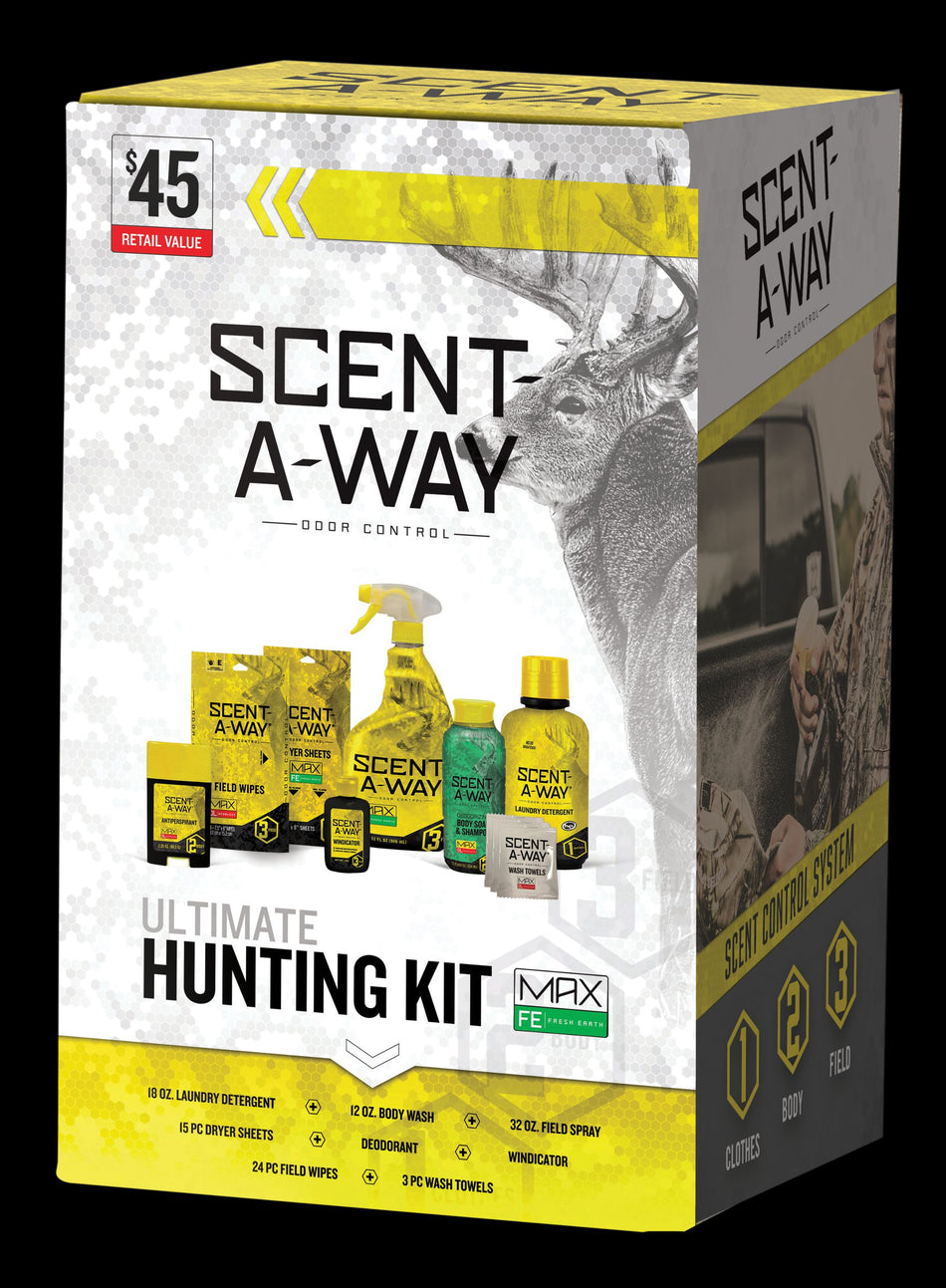 Scent-A-Way Max Ultimate Hunting Kit Odor Eliminator Odorless