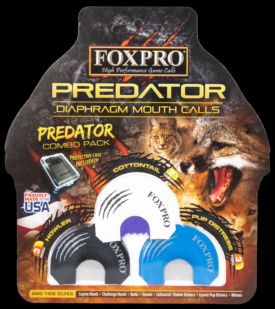 Foxpro Predator Double Triple Reed Combo Diaphragm Call