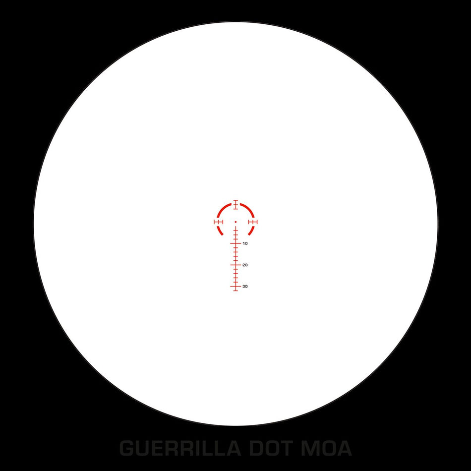 Swampfox Arrowhead Riflescope - 1-6x24mm Guerrilla Dot MOA Reticle