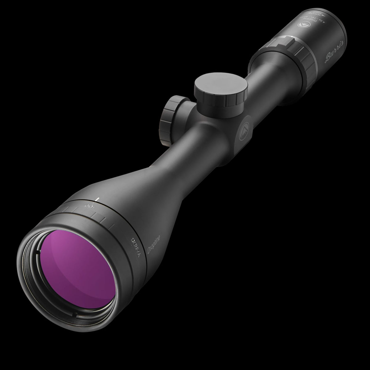 Droptine 4.5-14x 42mm Rifle Scope - Matte Black - Ballistic Plex