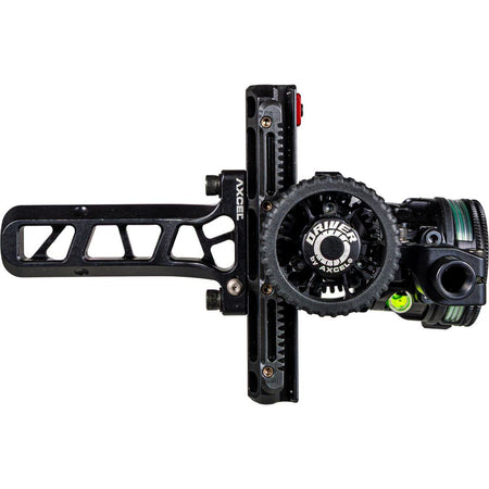 Stealth Black - Axcel Driver AVX Plus Bridge-Lock Single Pin Bow Sight