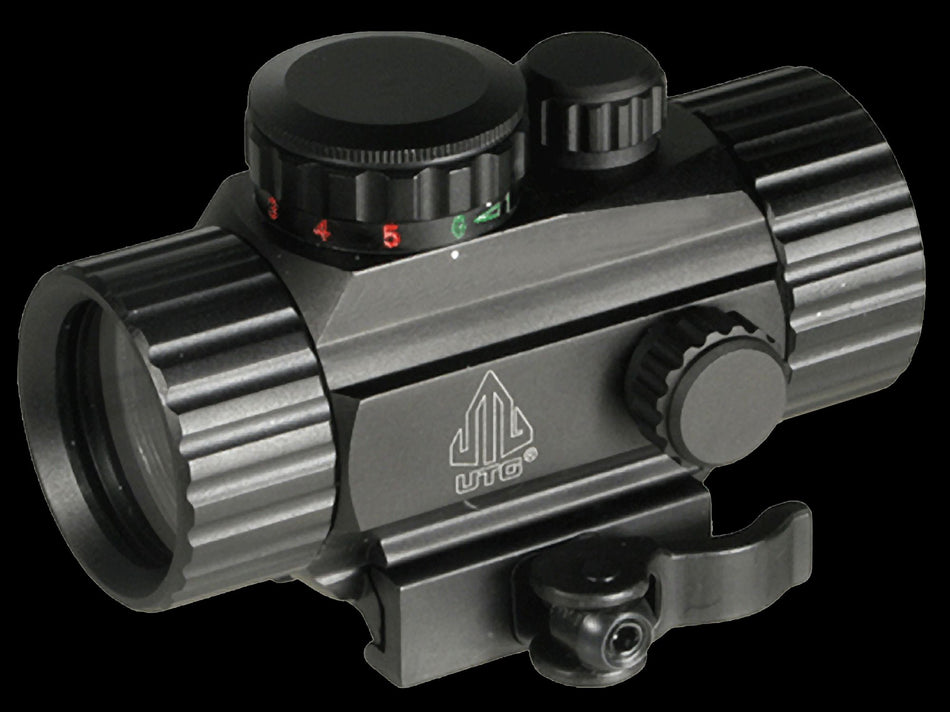 UTG ITA Red/Green Dot Sight - 4 MOA Red/Green Dot/62 MOA Circle Reticle