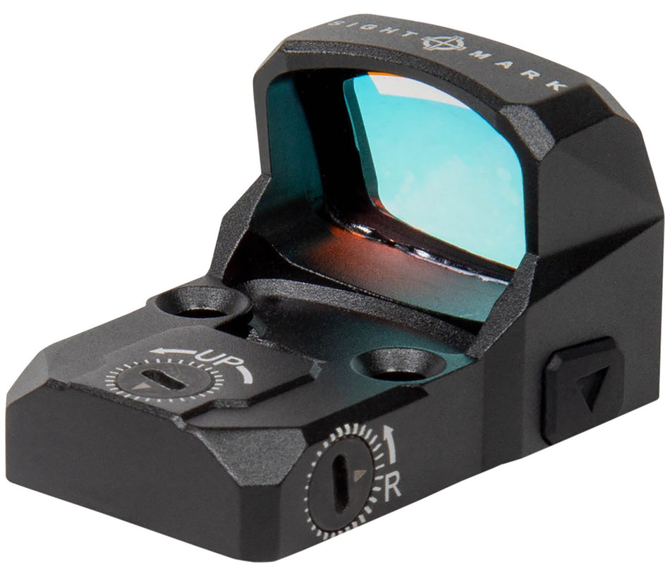 Rear- Mini Shot A-Spec 1x Red Dot Sight - Black - 5 MOA Dot