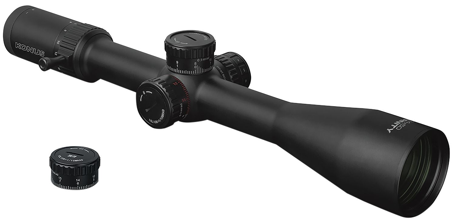 Eternity 6-24x 50mm Rifle Scope - Black - Illuminated Engraved PRS Ballistic