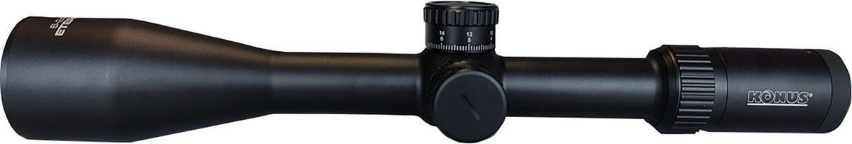 Side- Eternity 6-24x 50mm Rifle Scope - Black - Illuminated Engraved PRS Ballistic