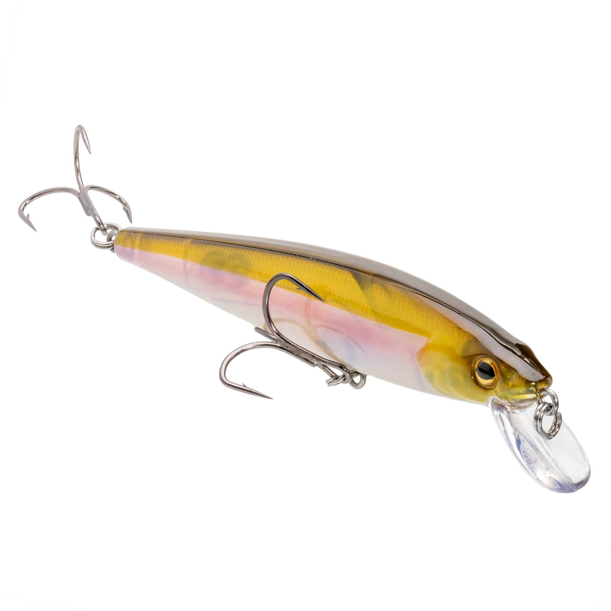 Strike King KVD Jerkbait 200 - 2 Hook, Sexy Ghost Minnow Color, Fishing Lure