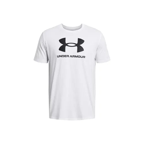 White - Men's UA Sportstyle Logo Short Sleeve T-Shirt