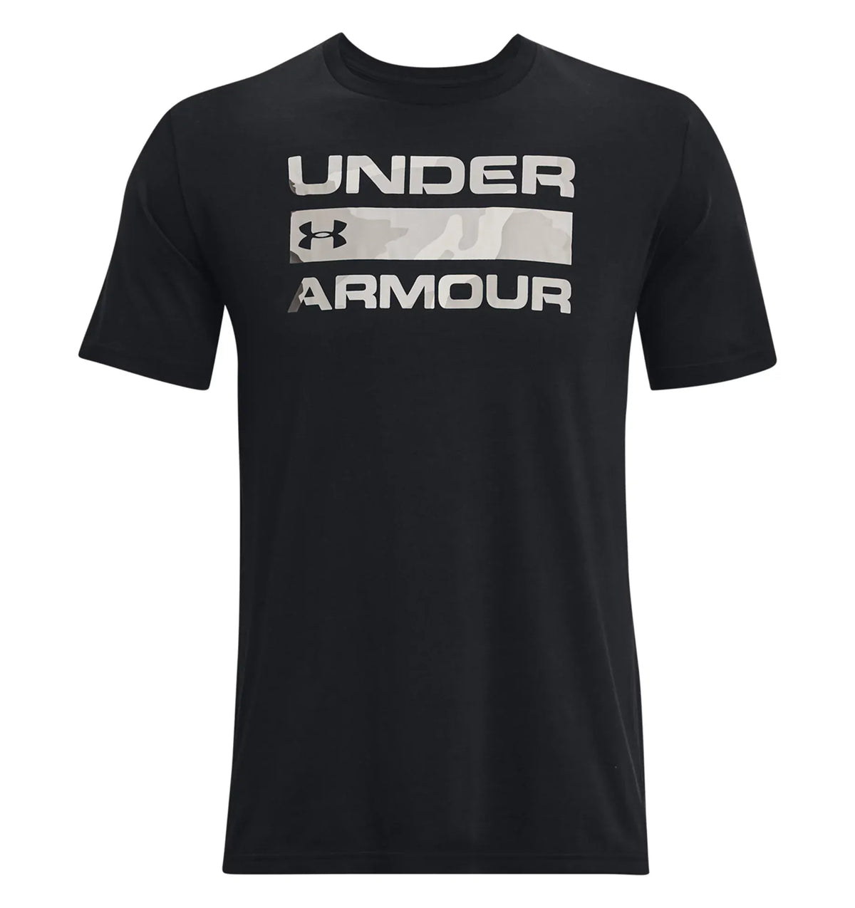 Black - Stacked Logo Fill T-Shirt